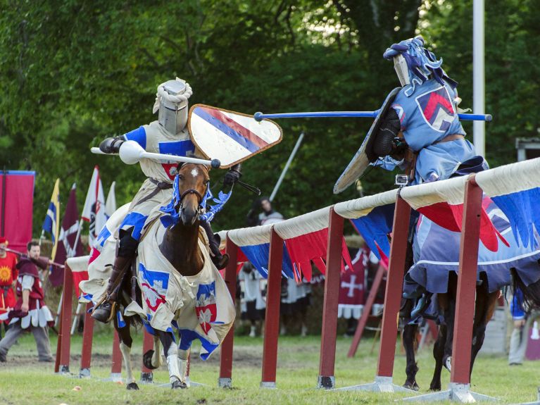Lebendiges Mittelalter: Ritterspiele Lebendiges Mittelalter: Ritterspiele